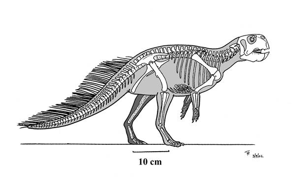 A picture containing dinosaur, reptile, animal  Description automatically generated